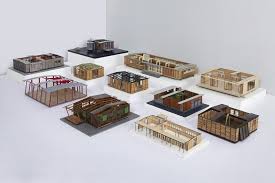Maquettes Maisons Demontable Jean Prouve Agence Architecture Jean Prouve Architecture