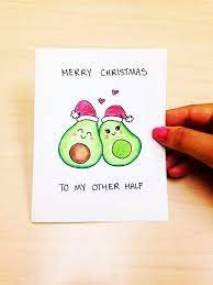 Here are 3 funny groomsmen gift ideas: Funny Christmas Card Boyfriend Merry Christmas To My Other Half Cute Christmas Card Girlfriend Chri Diy Christmas Cards Funny Christmas Cards Christmas Puns