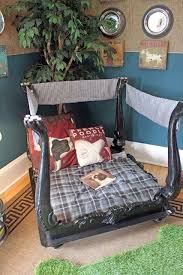 This coffee table with dog bed has convenience and comfort built in. Another Part Of Me Dog Bed Diy Dog Bed How To Make Bed