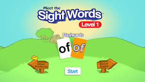 This app has all 220 sight words plus nouns in a flash card setting. Meet The Sight Words 1 Flashcards Apps Bei Google Play