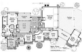 European Style House Plans Floor