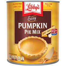 Canned pumpkin is a very versatile ingredient you can use to make both sweet and savory dishes perfect for the fall. Easy Pumpkin Pie Mix Libby S