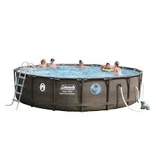 The number of people you expect to be splashing around at any. Coleman 18 X 48 Power Steel Swim Vista Series Ii Swimming Pool Set Walmart Com Swimming Pools Coleman Coleman Pool