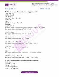 Polynomial long division without remainder. Rd Sharma Solutions For Class 8 Chapter 8 Division Of Algebraic Expressions Download Free Pdf
