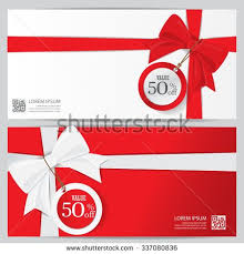 Christmas Holiday And New Year Gift Voucher Certificate Coupon Template Can Be Use For Business Shopping Card C Coupon Template Holiday Coupons Shopping Card