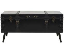 Vintorary wooden square galvanized metal lined storage trunk, small. Vidaxl Coffee Table Trunk Mdf And Steel Ab 165 99 Preisvergleich Bei Idealo De