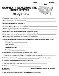 Harcourt Social Studies States And Regions Chapter 1 Study Guide Grade 4 Social Studies Class Social Studies Homeschool Social Studies