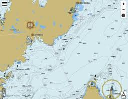 Trinity Bay Northern Portion Partie Nord Marine Chart