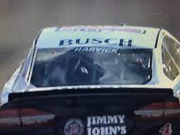 * the fact that there are more customers means more profit. Harvick S Vegas Rear Window Nascar