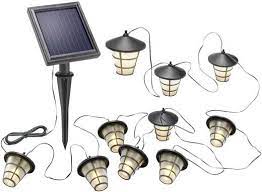 esotec 102152 solar lichtketting lantaarns buiten werkt op zonne energie aantal lampen 10 led warmwit verlichte lengte conrad nl zonne energie lantaarn led