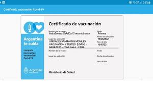 Ahí vas a encontrar el tipo de vacuna, fecha, lugar y otros datos. Cafabo Camara De Farmacias Bonaerense