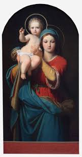 B Blaas Madonna With Child Full Jpg 1370 2621 Blessed Mother Mary Madonna Madonna And Child