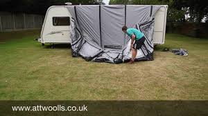 How To Pitch A Inflatable Awning Tutorial Video Youtube