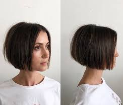 Want to learn more about how to style a bob haircut? Soft Blunt Bob Hair Styles Short Straight Hair Short Hair Styles