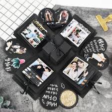 Romantic Birthday Surprise Box For Boyfriend Net Red Explosion Box Diy Handmade Album Creative Couple Romantic Birthday Surprise Photo Custom Vibrato G Surprise Box Gift Photo Album Diy Diy Handmade Album