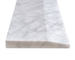 Marble milas white threshold (saddle) single hollywood 36 x 6 polished, beautiful natural italian stone saddle, soft white and grey veins, durable surface, water and stain resistant. Marble Thresholds Idealmarmi Italian Marble