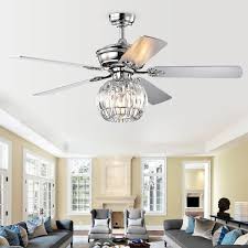 All our vendors are the most trustable vendors in china and we cooperated for years. House Of Hampton 52 Pitman 5 Blade Crystal Ceiling Fan With Remote Control And Light Kit Included Reviews Wayfair