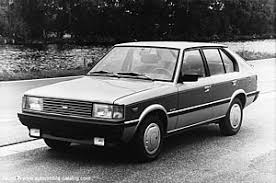 Image result for Bright Red 1983 Hyundai