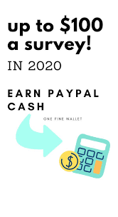 Redeem your points for a gift card from hundreds of brand name choices. 8 Surveys For Money By Paypal Upto 100 Per Survey One Fine Wallet In 2020 Surveys For Money Paypal Cash Surveys For Cash