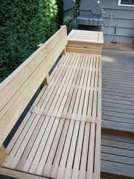 Built In Bench With Storage Patio Furniture And Outdoor Furniture Outdoor Patio Decor Outdoor Patio Patio