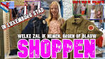 SHOPPEN in LUXEMBURG STAD. Met wat ga ik THUIS ... - YouTube