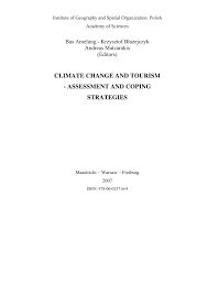 Entdecke rezepte, einrichtungsideen, stilinterpretationen und andere ideen zum ausprobieren. Pdf Climate Change And Tourism Assessment And Coping Strategies