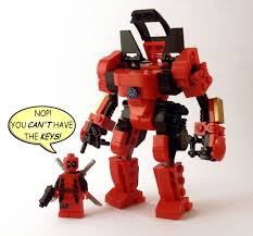 Deadpool S Mech Lego Deadpool Cool Lego Creations Cool Lego