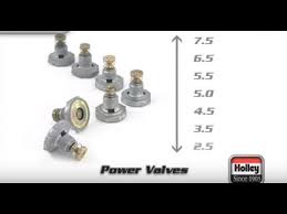Holley Power Valve Tuning Overview Tutorial