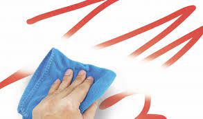 'wipe off' means a smooth surface needs to have the cloth run across it to pick up any little crumbs or wipe off doesn't literally mean wipe until the paws come off. phrasal verbs in general are not. Write On Wipe Off With Drytac S Wipeerase Films