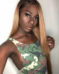 Well, there may be many modern artists that have gone for ice color shade like taylor swift and kristen stewart but rita ora is the one with darker skin tone and the bleached blonde hair shade. 51 Best Hair Color For Dark Skin That Black Women Want 2019
