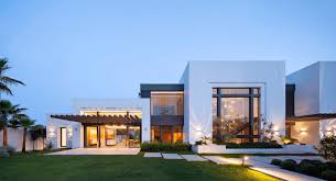 The exterior design such as the door, wall, and window frame should integrate with modern appeal inside the house. White Modern House Exterior Novocom Top