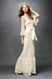 Per questo motivo tante spose si ispirazione anni 20. Abiti Da Sposa Hippie Il Fascino Del Vintage Anni 70 Foto Pourfemme
