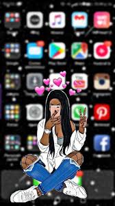Maybe you would like to learn more about one of these? Cartoon Black Girl Magic 720x1280 Wallpaper Teahub Io