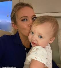 Kayleigh mcenany, who was white house press secretary under donald trump, is joining fox news. Kayleigh Mcenany Says She S Blessed To Be Covid Clear As She Posts Photo Of Her Infant Daughter Daily Mail Online