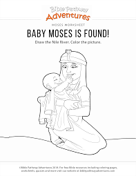 The best way to hold their interest is by providing them something interesting to work on, like moses coloring sheets. Malvorlage Moses Baby Coloring And Malvorlagan