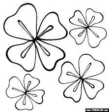 Patrick's day designs, use the shades of green most closely associated with ireland. St Patricks Day Online Coloring Pages