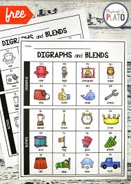 Some even apply box borders around the text. Digraph And Blend Chart Playdough To Plato