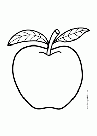And, as it turns out, we cook a lot of vegetables like fruits and a lot of fruits like vegetables. Apple Coloring Pages For Kids Fruits Coloring Pages Printables Coloring Library