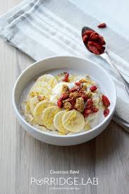 Couscous Bowl Porridge De Couscous Sucre Porridge Lab Recette Couscous Sucre Couscous Alimentation