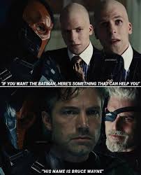 The perfect set-up for the Batfleck movie 🦇