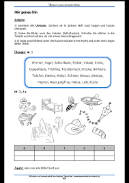 Buchstabe des modernen lateinischen alphabets. Lange Und Kurze Vokale Lernwerkstatt Fur Deutsch