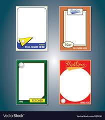 Modify the slides in this trading card template to create trading cards around a historical period, people, places, and information all in one place. Free Baseball Card Template Bitem