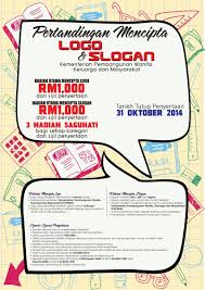 Rentetan daripada kes tersebut, kementerian perlancongan. Moe Pertandingan Logo Baharu Dan Slogan Kpwkm