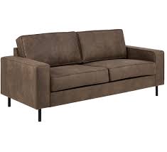 Trouvez le canapé convertible ou canapé lit qui vous plait selon une large gamme de choix. Canape 2 Places Industriel En Tissu Marron Boston 2576