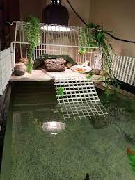 A downside to the use of diy basking platforms is the mistake some owners make. Diy Turtle Basking Area Pet Turtle Turtle Tank Turtle Basking Area