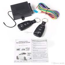 Compre Fechadura Da Porta Central Do Carro Universal Keyless Entry System 2 Controle Remoto M00031 Spdh De Sportdh 56 66 Pt Dhgate Com