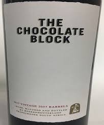 Boekenhoutskloof The Chocolate Block 2017 Southern Hemisphere Wine Center
