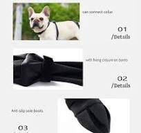 Dog Rain Boots Suspender Leggings with Anti-Slip Rugged Rubber Sole, Paw  Protector for Outdoor Walking, Waterproof and Anti-Fall Dog Shoes