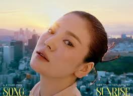 Song Hye Kyo perfectly pulls off a slicked-back bun