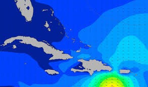 Northern Caribbean Surf Charts Magicseaweed Com Kazs